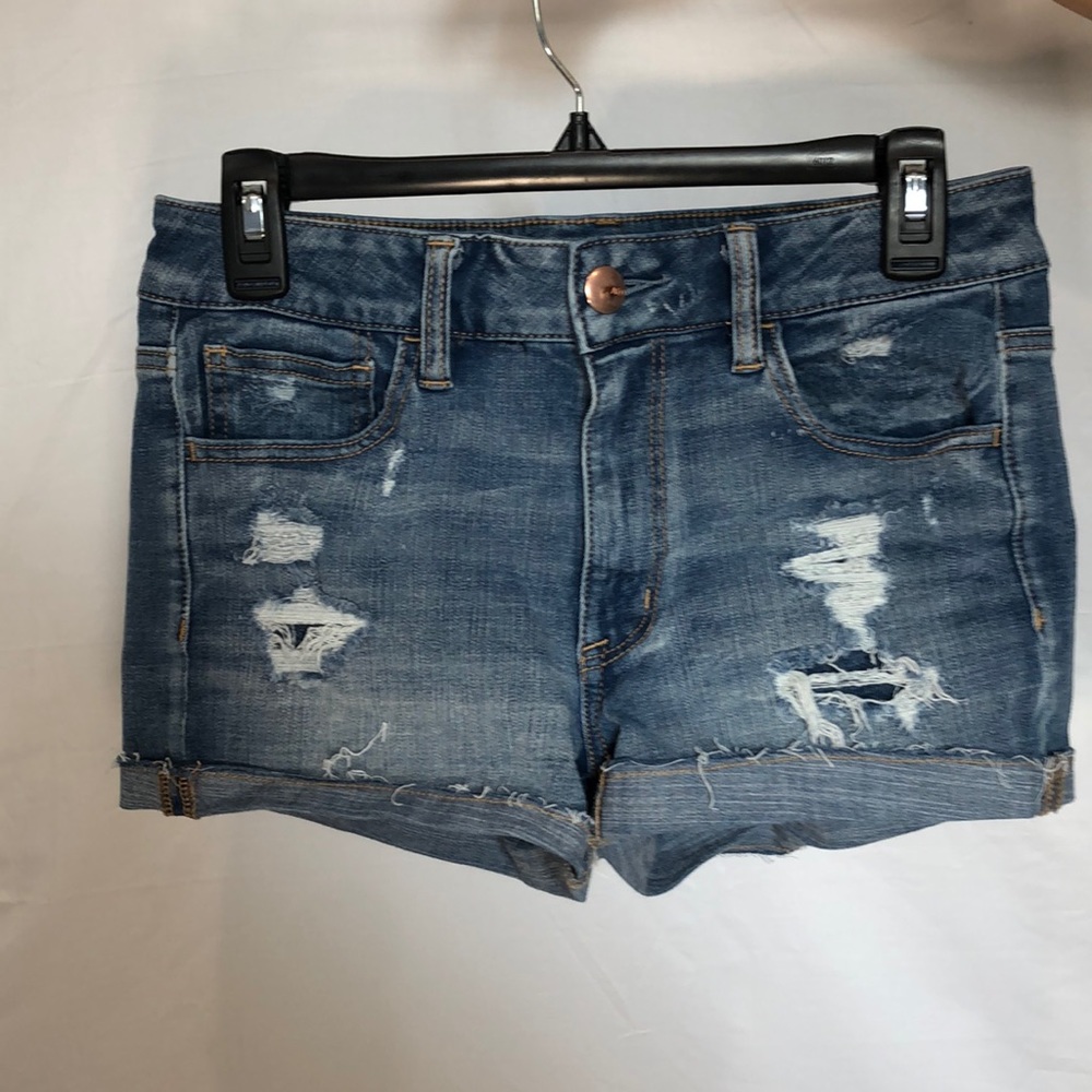 American Eagle Hi Rise Jean Shorts